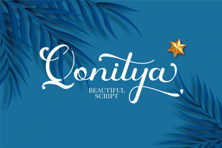 Qonitya Font Download