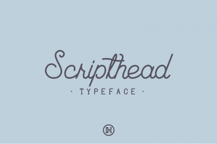 Scripthead Typeface Font Download