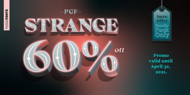 PGF Strange Font Download