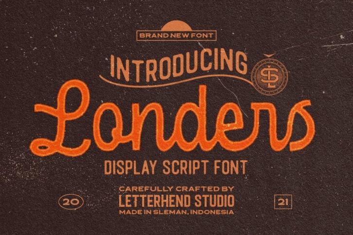 Londers - Display Script Font Font Download
