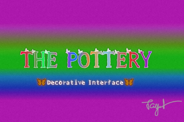 The Pottery Font Download