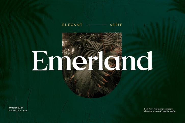 Emerland Serif Font Font Download