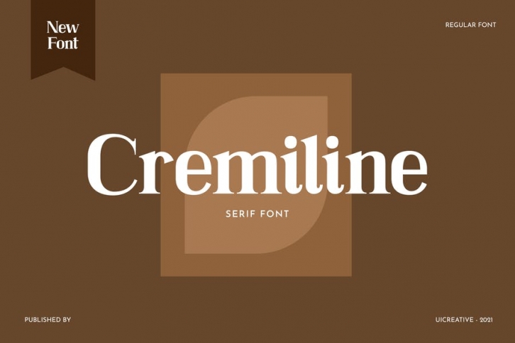 Cremiline Serif Font Font Download