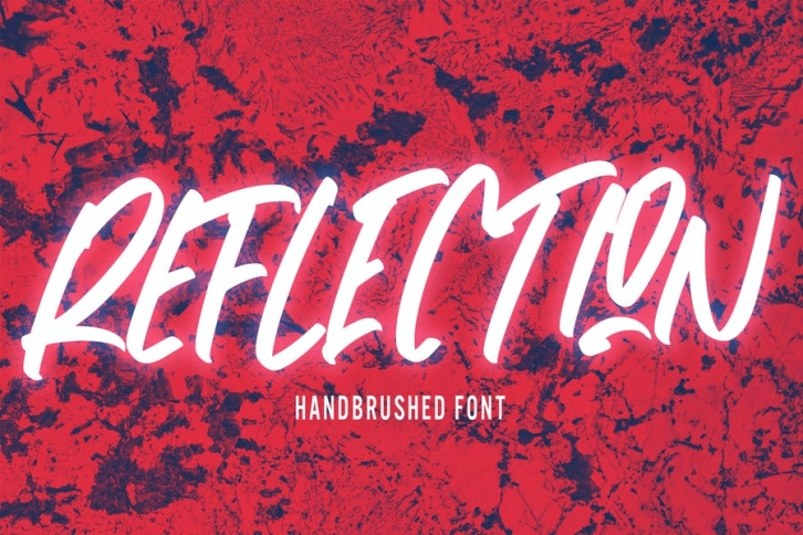 Reflection - Handwritten Font Font Download