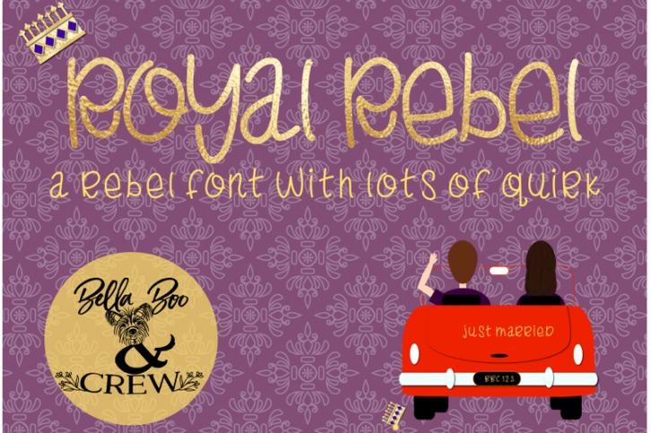 BBC Royal Rebel Font Download