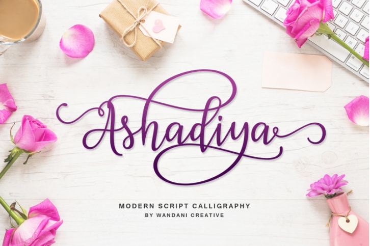 Ashadiya | Calligraphy Font Download