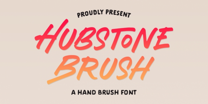 Hubstone Brush Font Download