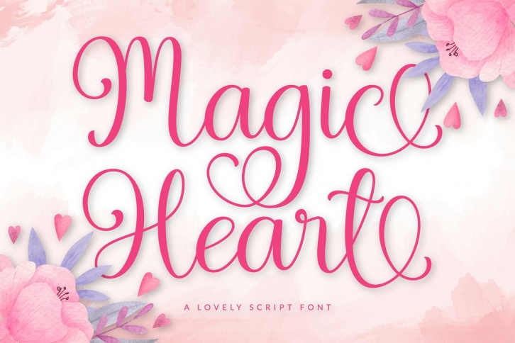 Magic Heart Font Download
