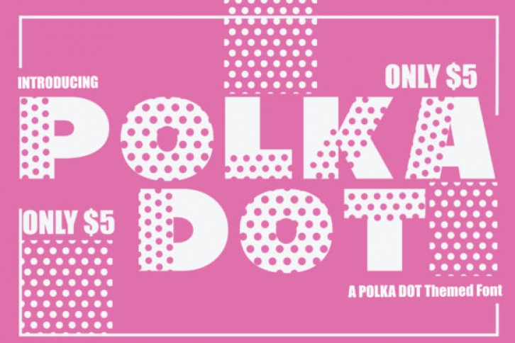Polka Dot Font Download