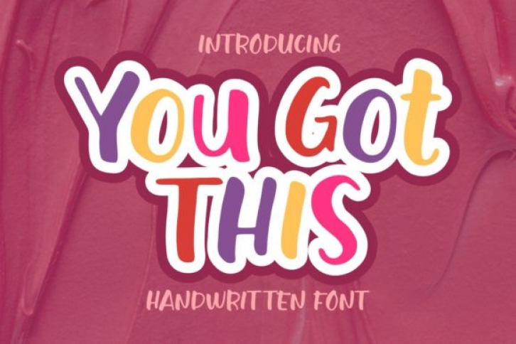 You Got This Font Download