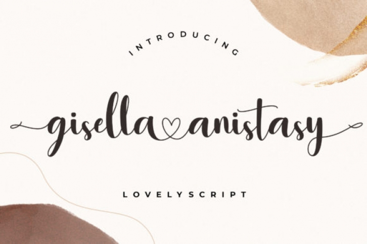 Gisella Anistasy Font Download