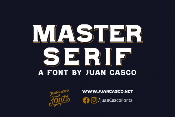 Master Serif Font Download