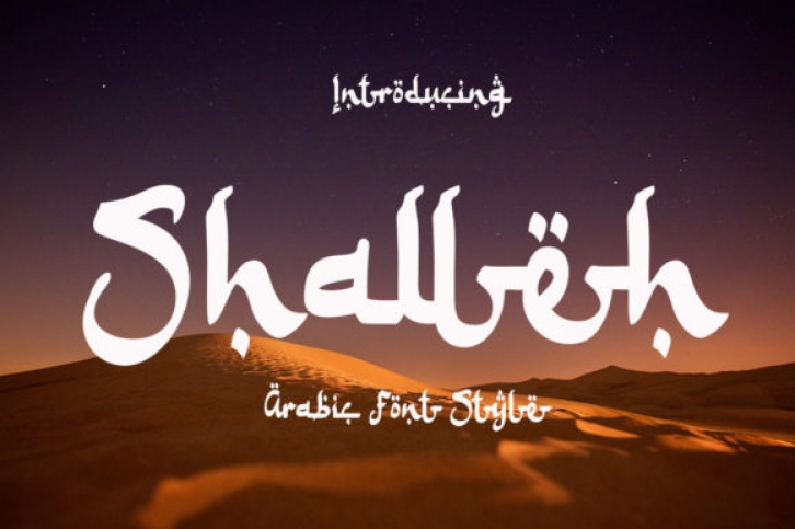 Shalleh - Arabic Style Font Download