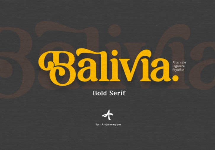 Balivia Font Download