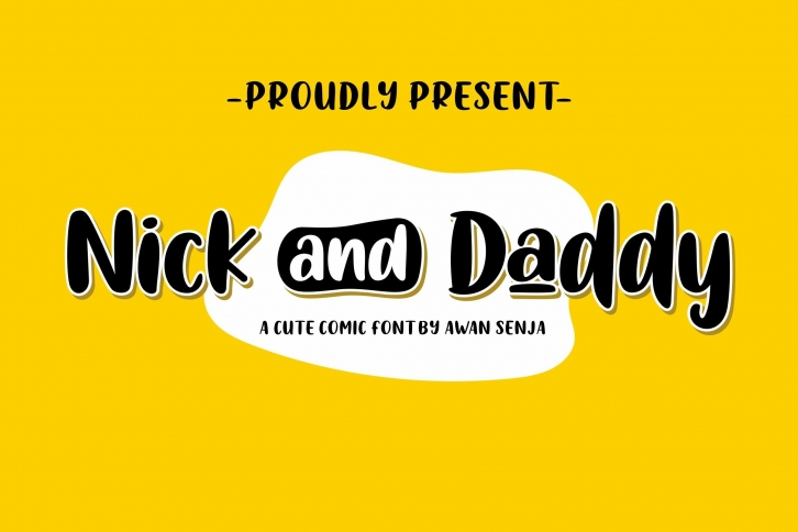 Nick and Daddy Font Download