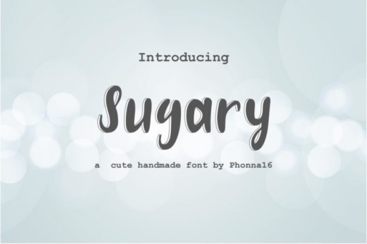 Sugary Font Download