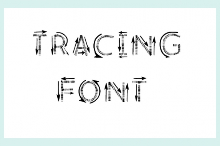 tracing-font-download