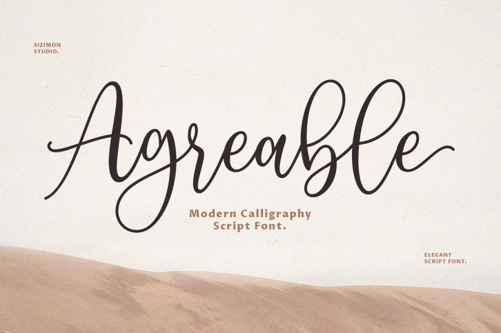 Agreable Font Download