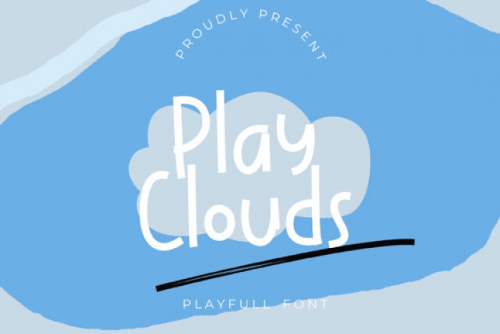 Play Clouds Font Download