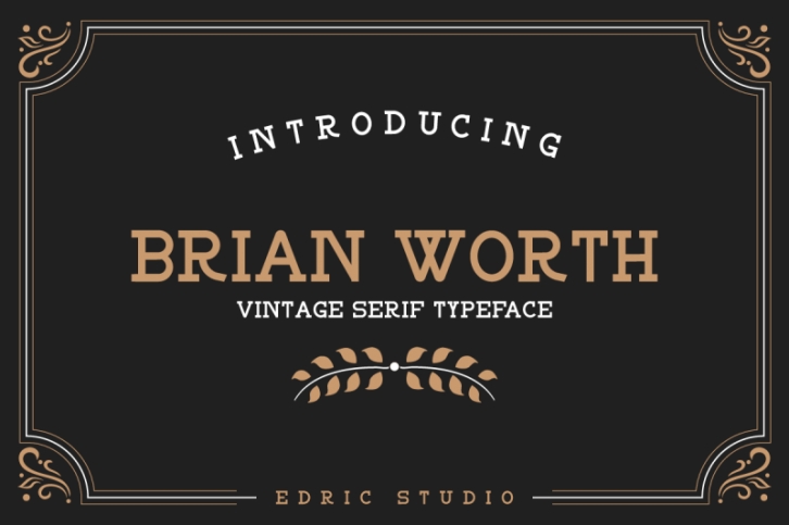 BRIAN WORTH Font Download