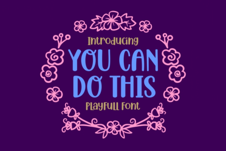 You Can Do This Font Download