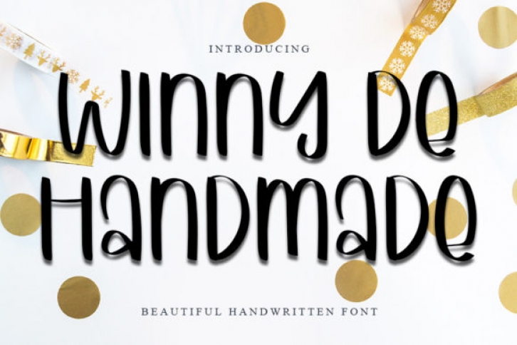 Winny De Handmade Font Download