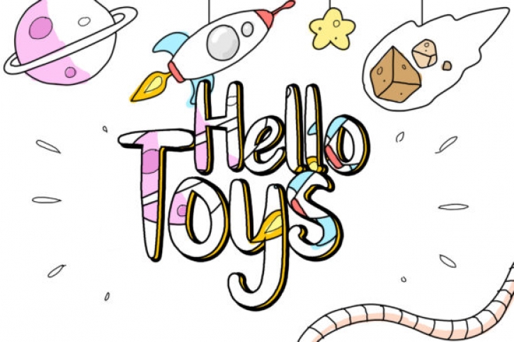 Hello Toys Font Download