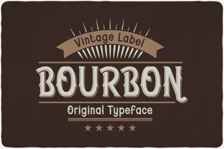 Bourbon Typeface Font Download