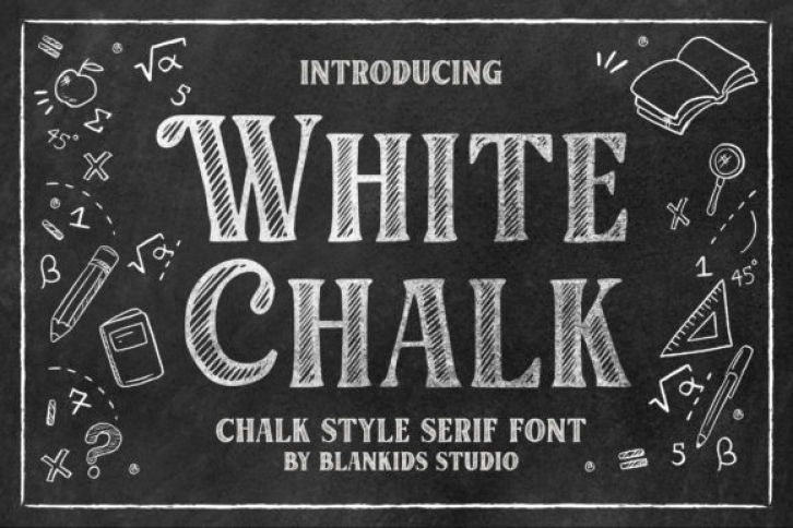 White Chalk Font Download