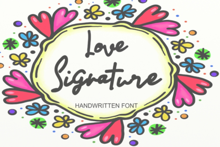 Love Signature Font Download