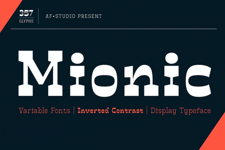 Mionic - Variable Fonts Font Download
