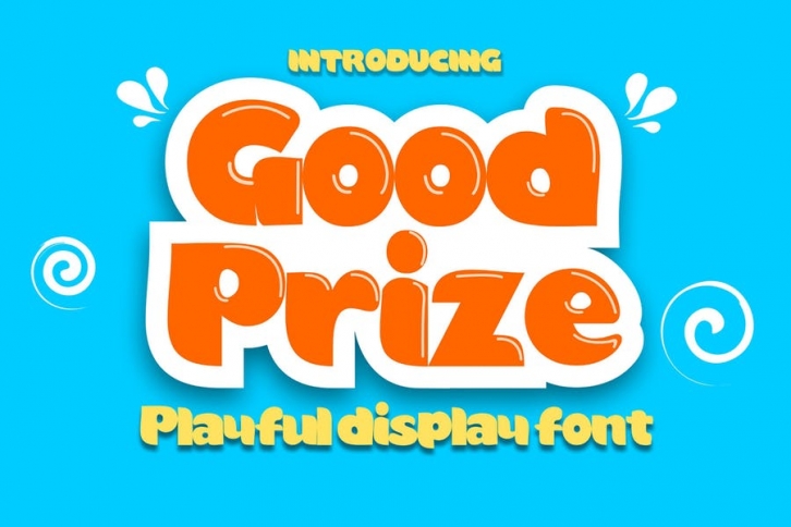 Good Prize - Playful Display Font Font Download