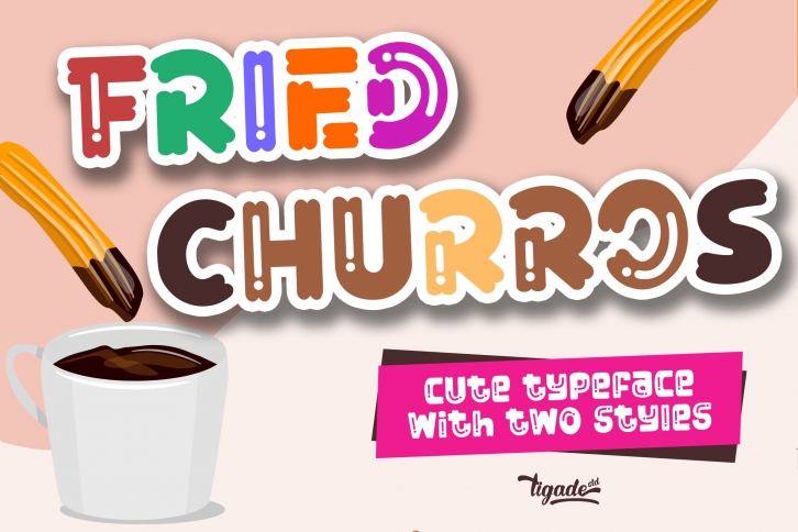 Fried Churros Font Download