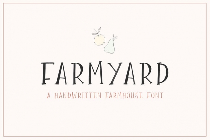 Farmyard Font Font Download