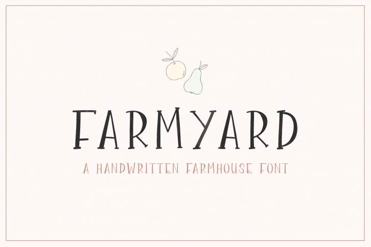 Farmyard Font Download