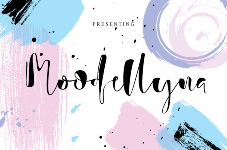 Moodellyna Script Font Download