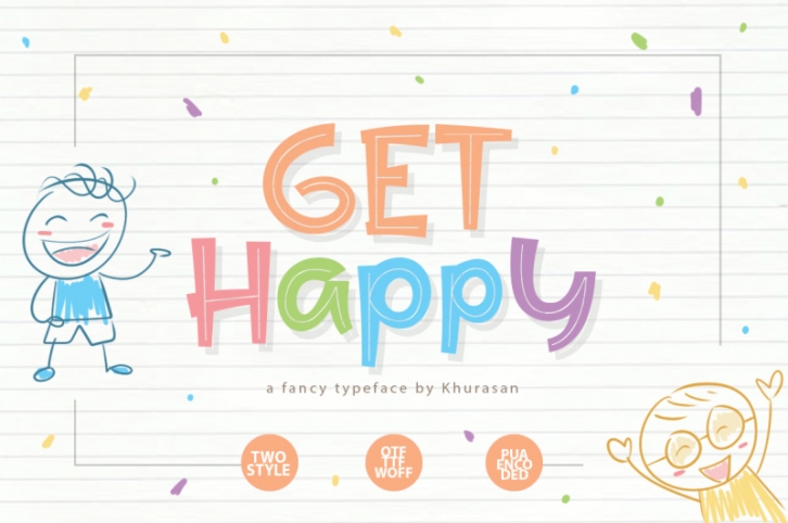 Get Happy Font Font Download