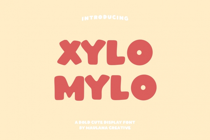 Xylomylo Bold Display Font Download