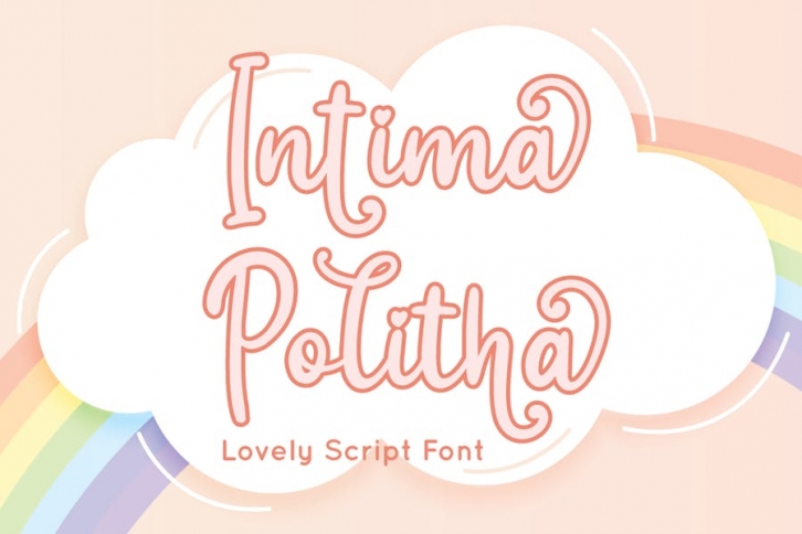 Intima Politha - Script Font Font Download