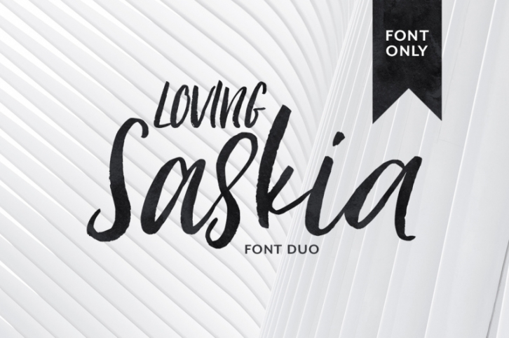 Loving Saskia Font ONLY Font Download