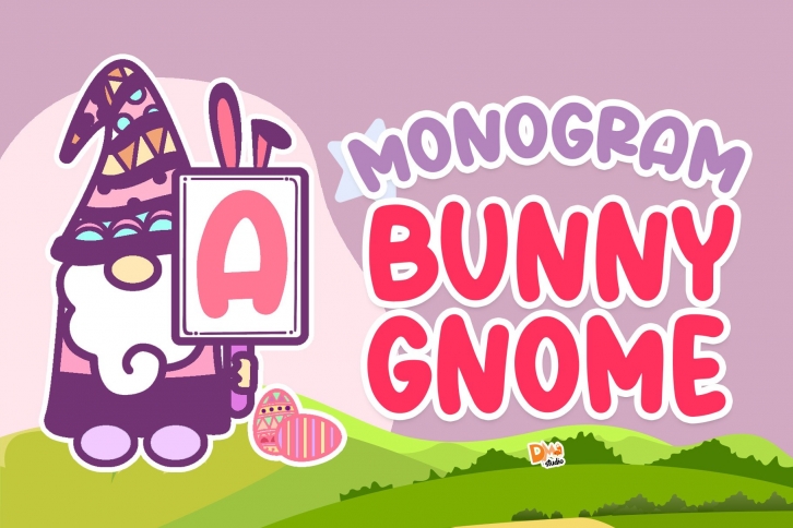Monogram Bunny Gnome Font Download