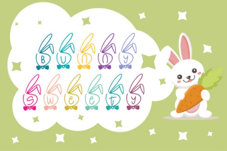 Bunny Sweety Font Download