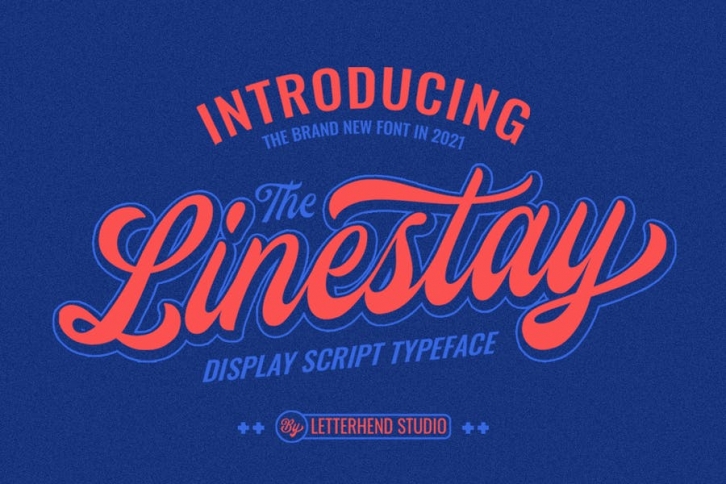 The Linestay - Display Script Font Font Download