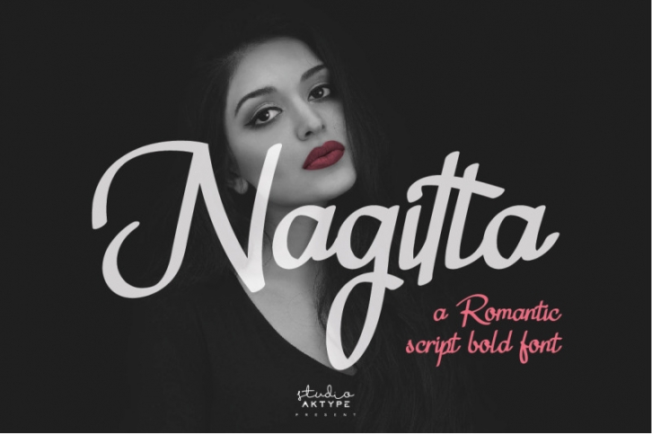 Nagitta Script Font Download
