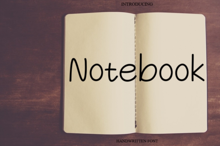 Notebook Font Download