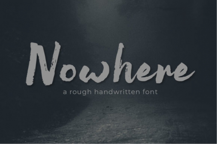 Nowhere Font Download