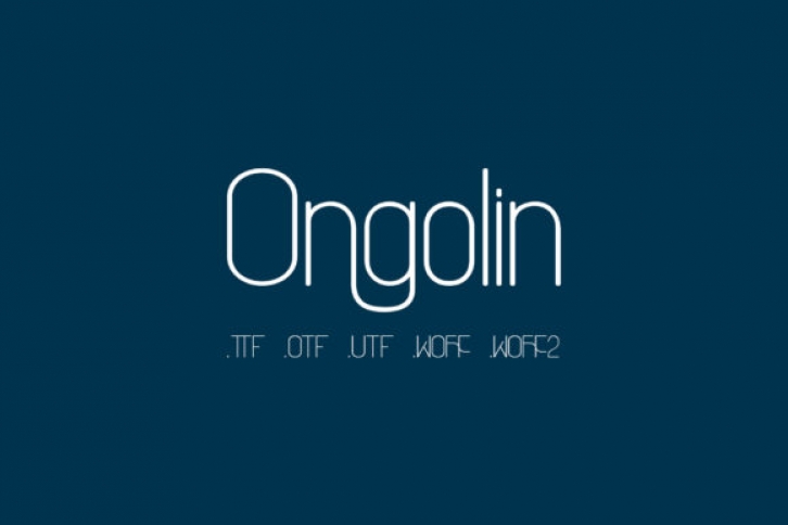 Ongolin Font Download