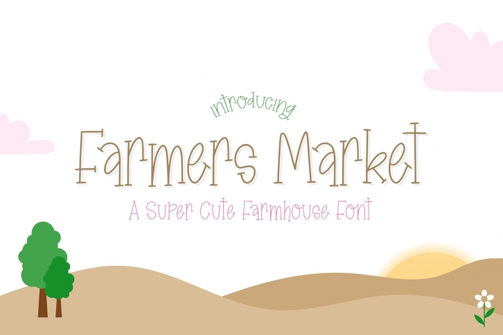 Farmers Market Font Download