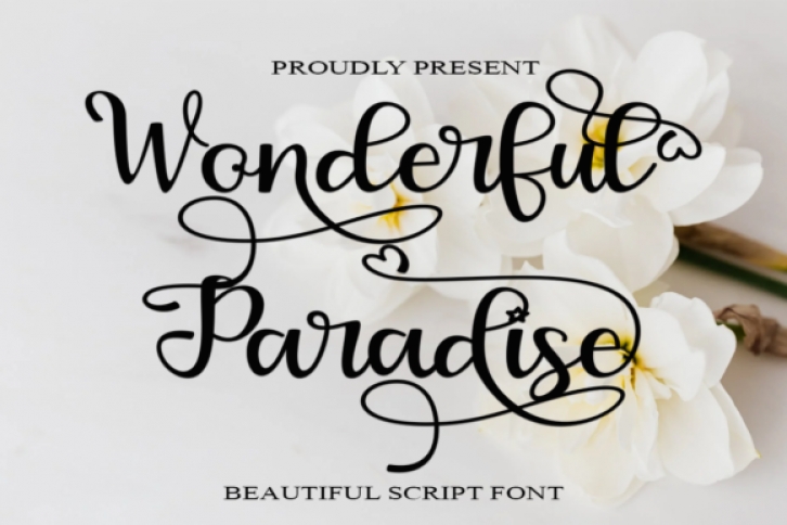 Wonderful Paradise Font Download
