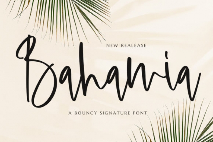 Bahamia Font Download